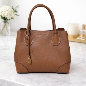 Michael Kors Brown Leather Tote